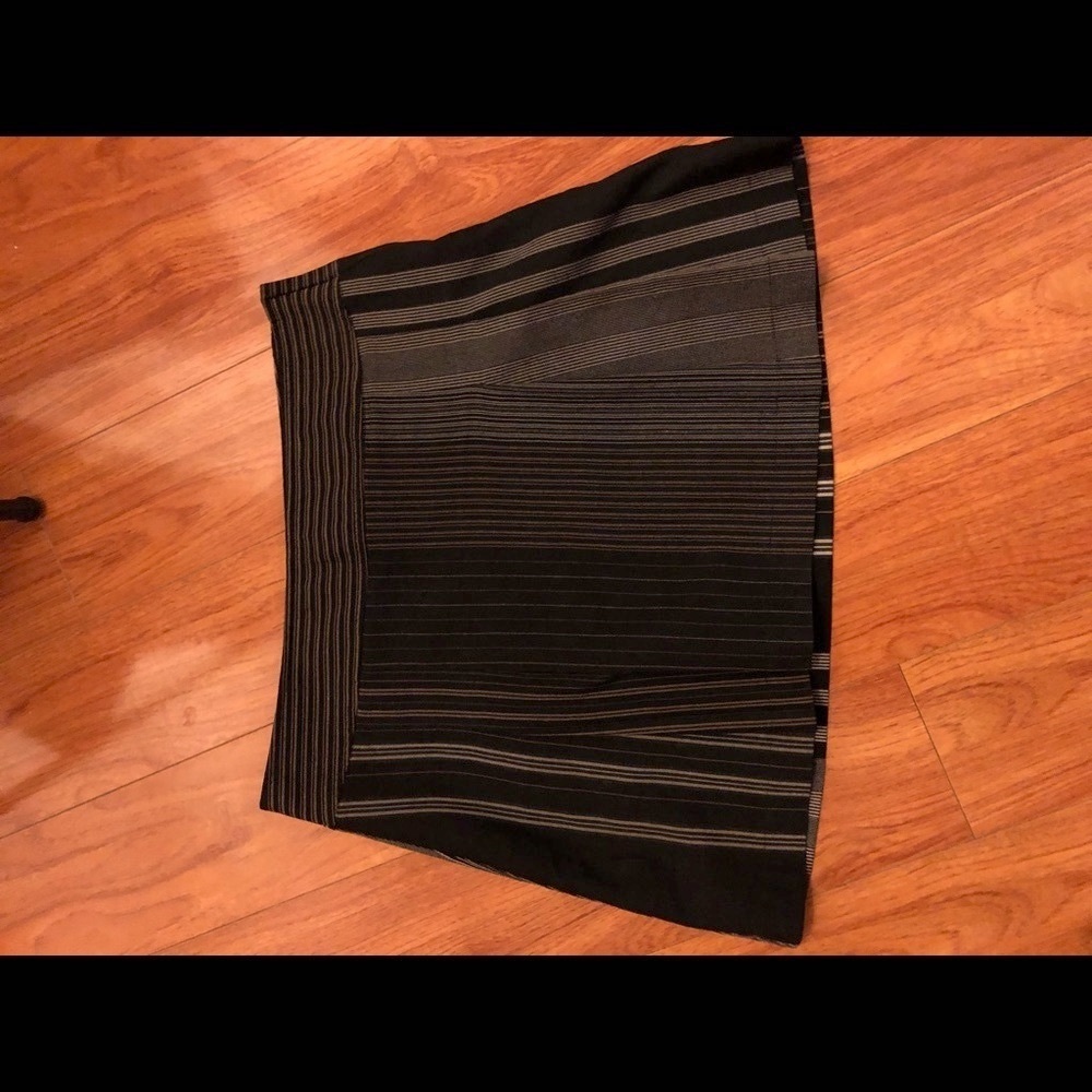 Pleated mini skirt